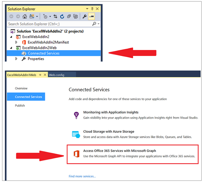 Installieren des Microsoft Graph-Anbieters